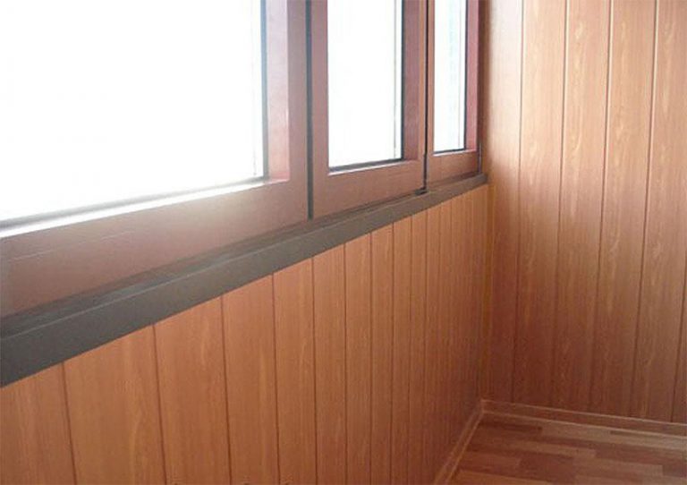Дизайн балкона мдф панелями