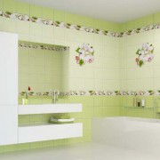 Стеновые панели ПВХ в интерьере современной ванной комнаты